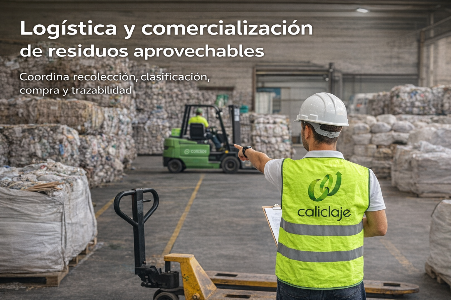 Logística y comercialización de residuos aprovechables